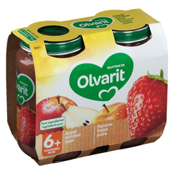 Olvarit Pomme Fraise Poire 6+ mois características