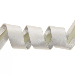 Biais simili cuir 30 mm argent clair características