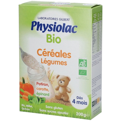 Physiolac Bio Céréales Légumes