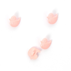 Boutons forme canard rose clair 15 mm características