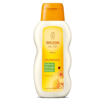 Weleda Bébé Calendula Huile de Massage Douceur