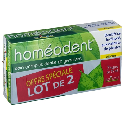 Boiron homéodent® soin complet citron