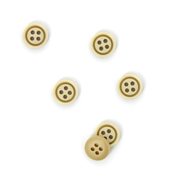 Boutons colorés bleu et noirs 14mm en oferta