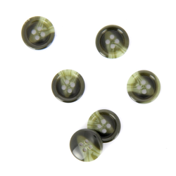 Boutons gris foncé dégradés 15 mm características