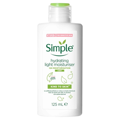 Simple Kind to Skin Hydrating Light Moisturiser 125ml