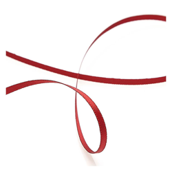 Ruban satin double face 3mm bordeaux en oferta