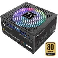PS-TPD-0650F3FAGE-1 unité d''alimentation d''énergie 650 W 20-pin ATX ATX Noir, Alimentation PC
