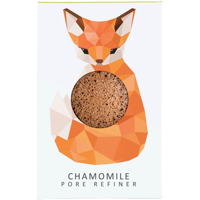 Mini Éponge Konjac Pure Pore Refiner Woodland Fox The Konjac Sponge Company Woodland 12 g – Camomille