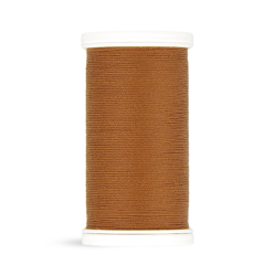 Bobine fil 100 m 100% polyester marron en oferta
