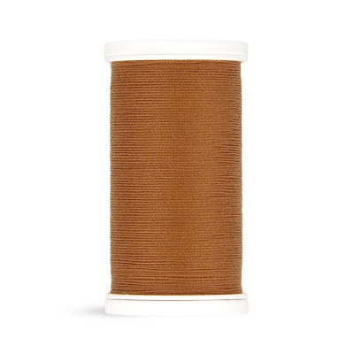Bobine fil 100 m 100% polyester marron