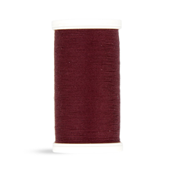 Bobine fil 100 m 100% polyester rouge bordeaux características