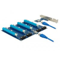 41427 carte et adaptateur d''interfaces Interne PCIe, USB 3.2 Gen 1 (3.1 Gen 1), Carte de montage precio