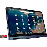 ThinkPad C13 Yoga DDR4-SDRAM Chromebook 33,8 cm (13.3") 1920 x 1080 pixels Écran tactile AMD Ryzen 3 4 Go 128 Go SSD Wi-Fi 6 (802.11ax) Système d''exploitation Chrome Bleu, Notebook en oferta