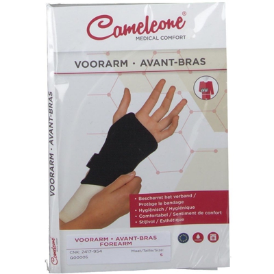 Cameleone® Avant-bras Ouvert Pouce Noir S