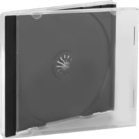 Jewelcase Single black tray (100 pcs) precio