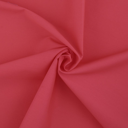 Tissu popeline coton unie rose en oferta