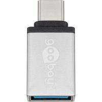 56620 changeur de genre de câble USB C USB A Argent, Adaptateur características