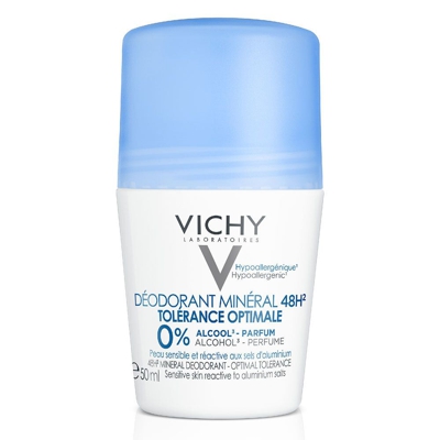Vichy Déodorant minéral roll-on 48H Tolérance optimale