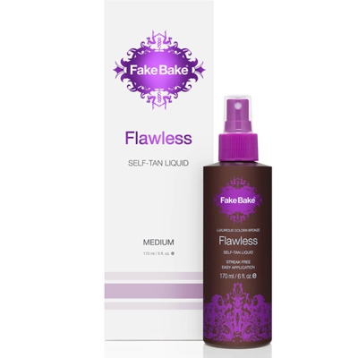 Fake Bake Flawless Autobronzant Liquide avec Gant (170ml)