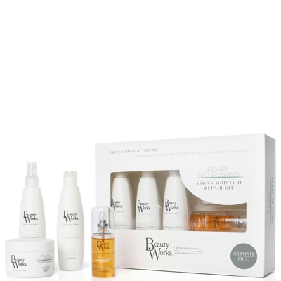 Coffret cadeau Huile d'argan Hydratation Réparation de Beauty Works