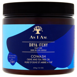 As I Am Dry and Itchy Scalp Care Olive and Tea Tree Oil Co-Wash 454g características