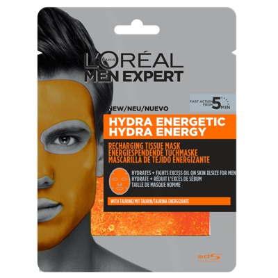 L'Oréal Paris Men Expert Hydra Energetic Tissue Mask 30g