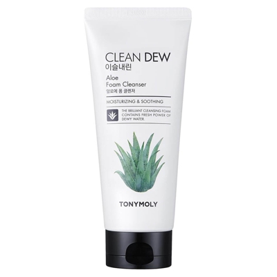 TONYMOLY Clean Dew Aloe Foam Cleanser 180ml