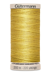 Fil à coudre Gütermann quilting 200 m jaune or precio