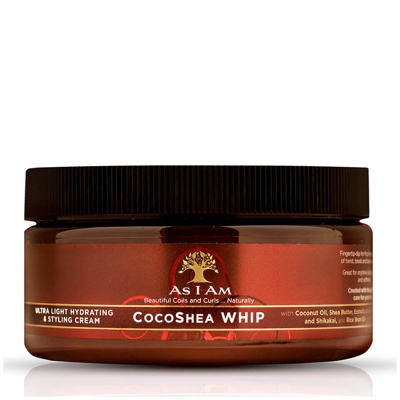 Crème coiffante fouettée au coco et au karité d'As I Am (227 g)