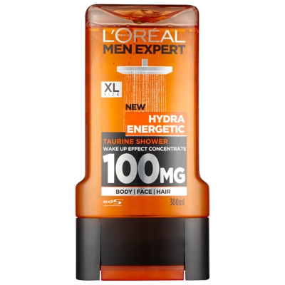 Gel Douche Taurine Hydra Energetic L'Oréal Paris Men Expert 300 ml