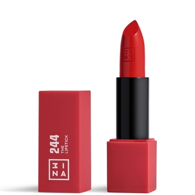 3INA Makeup The Lipstick 18g (Various Shades) - 244 Vivide True Red