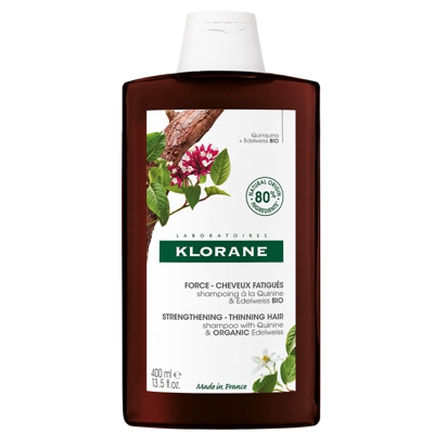 KLORANE Shampoo with Quinine and Organic Edelweiss 400ml