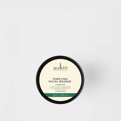 Masque purifiant Visage de Sukin 100ml