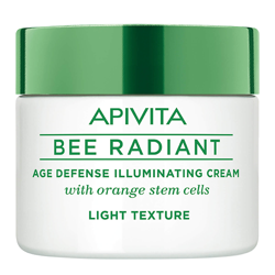 Crème Éclaircissante Anti-âge Bee Radiant APIVITA 50 ml – Texture Légère características