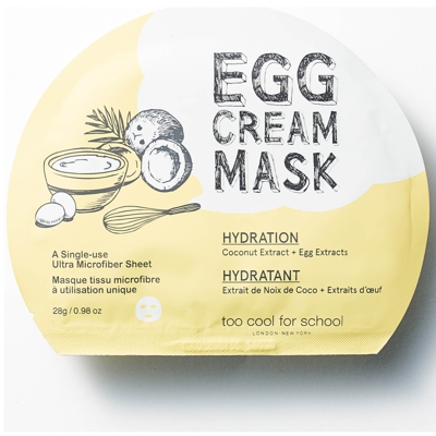 Too Cool For School Egg Cream Hydration Mask 28g