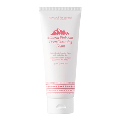 Too Cool For School Mineral Pink Salt Deep Cleansing Foam 150ml