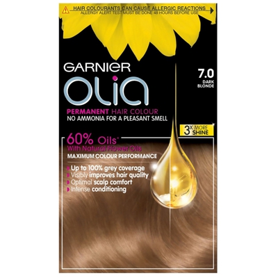 Garnier Olia Coloration Permanente (Différentes teintes) - 7.0 Dark Blonde