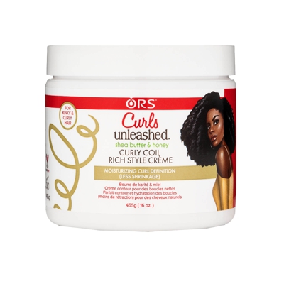 ORS Curls Unleashed Shea Butter and Honey Curl Defining Crème 454g