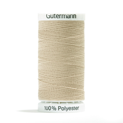 Bobine de fil polyester Gütermann - Beige - Marron precio