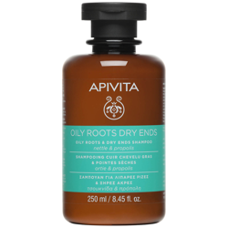 Shampooing Cuir Chevelu Gras et Pointes Sèches APIVITA 250 ml – Ortie et propolis características