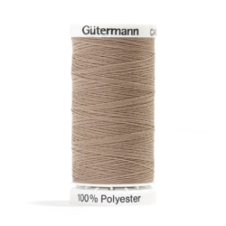 Bobine de fil polyester Gütermann - Beige - Marron en oferta
