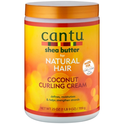 Cantu Shea Butter for Natural Hair Coconut Curling Cream – Salon Size 25 oz