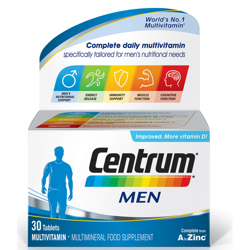 Multivitamines Centrum Hommes – (30 comprimés) en oferta