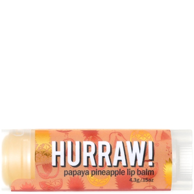 Hurraw! Baume à lèvres Papaye & Ananas