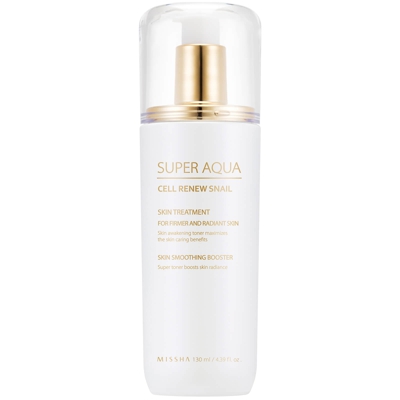 MISSHA Super Aqua Cell Renew Snail Skin Treatment 130ml