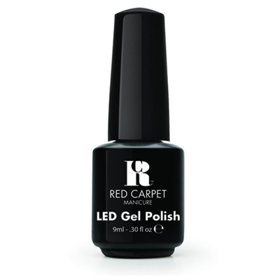 Red Carpet Manicure Black Stretch Limo LED Gel Polish 9ml