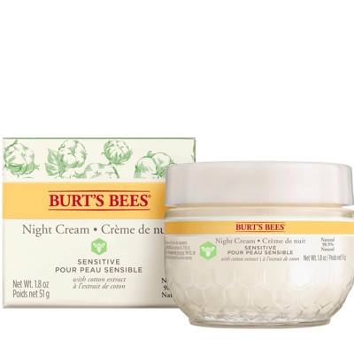 Burt's Bees Sensitive Nuit crème 50g
