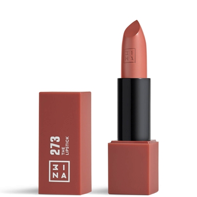 3INA Makeup The Lipstick 18g (Various Shades) - 273 Shimmery Pink Brown