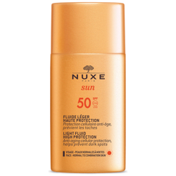 NUXE Sun SPF50 Light Face Fluid 50ml precio