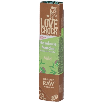 Lovechock Bio Noisette Matcha Barre